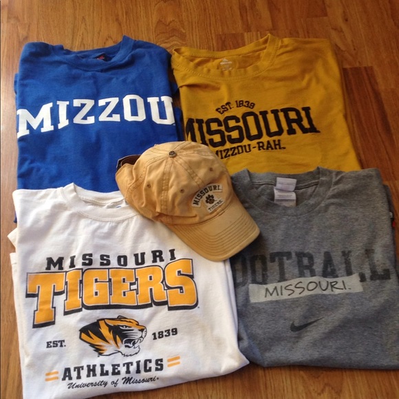 Nike Other - MIZZOU-RAH tees MENS short sleeve size XL + CAP!!
